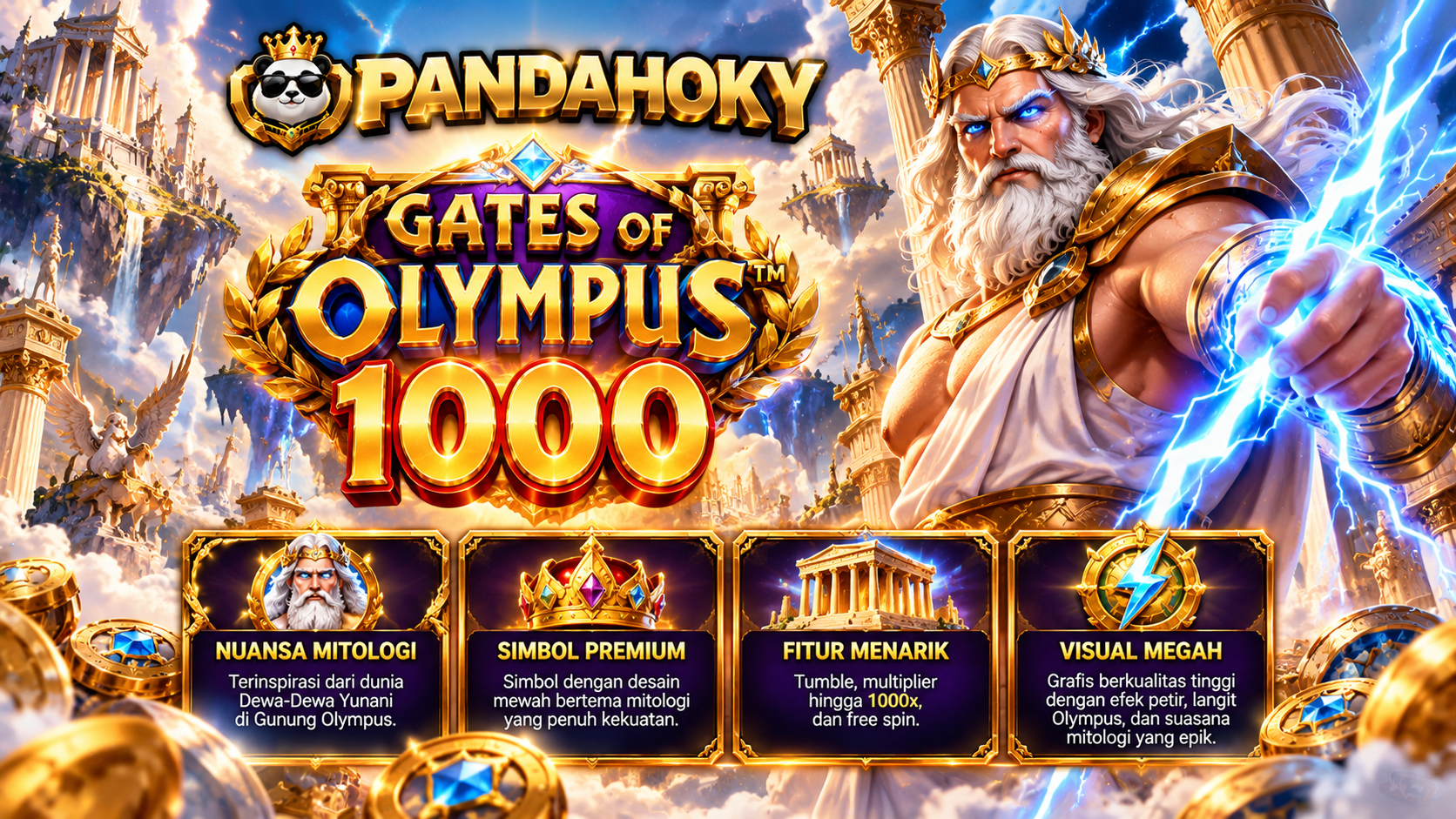 Gates of Olympus 1000 PANDAHOKY
